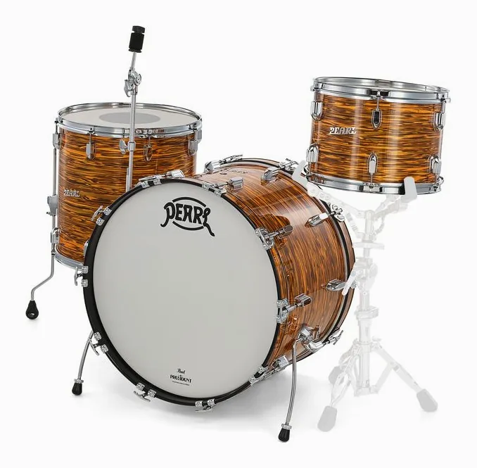 Pearl President Deluxe 22" Su.Ripple, dettaglio frontale