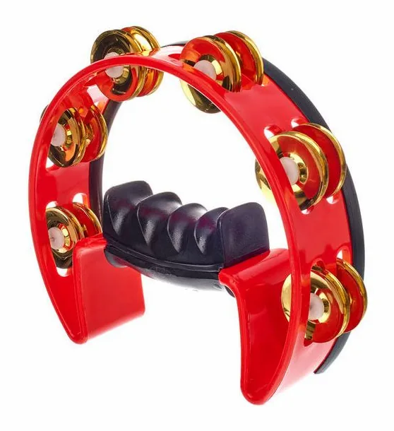 Pearl PTM50BHR Ultra Grip Tambourine, dettaglio ravvicinato, photo 2