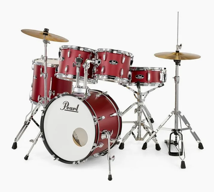 Pearl Roadshow 18" Matte Red, dettaglio frontale