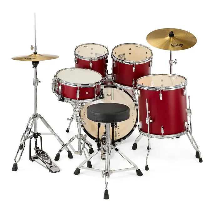 Pearl Roadshow 18" Matte Red, vista frontale, photo 4