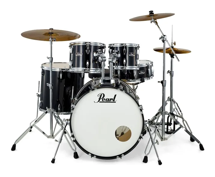 Pearl Roadshow 20" Plus Jet Black, su sfondo neutro, photo 2