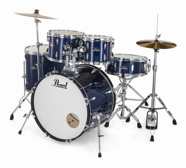 Pearl Roadshow 20" Royal Blue M., su sfondo neutro