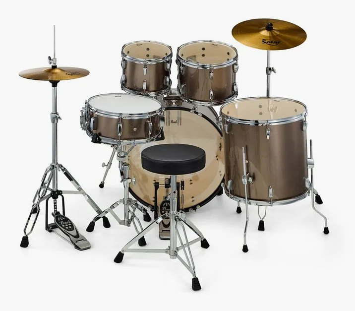 Pearl Roadshow 22" Bronze Metallic, vista frontale, photo 4