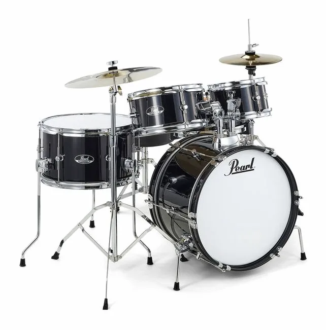 Pearl Roadshow Jr. Jet Black, su sfondo neutro, photo 3
