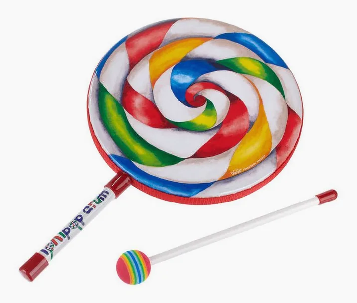 Remo 10" Lollipop Drum, di fronte su sfondo neutro