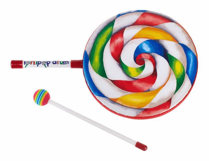 Remo 10" Lollipop Drum, vista di tre quarti, photo 2