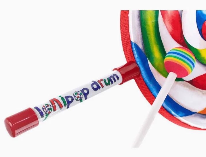 Remo 10" Lollipop Drum, vista frontale, photo 3