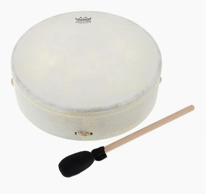 Remo Buffalo Drum 12"x3,5", dettaglio frontale