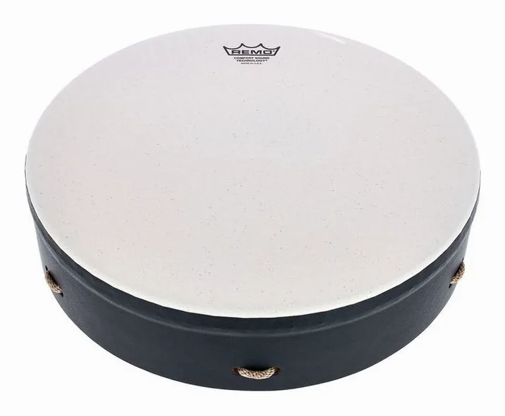Remo Buffalo Drum 14"x3,5" Comfort, di fronte su sfondo neutro