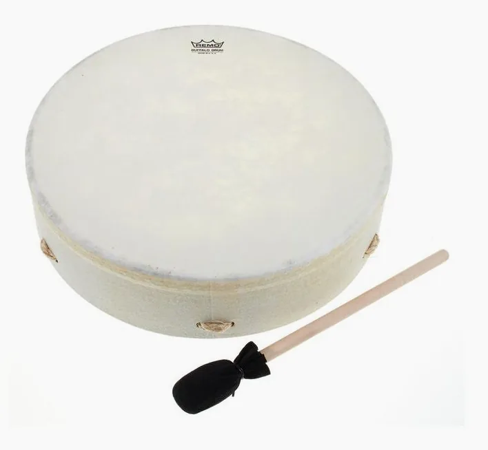 Remo Buffalo Drum 14"x3,5", vista frontale