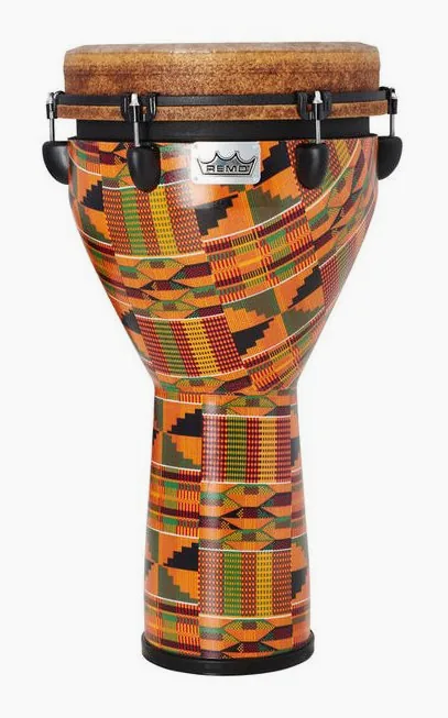 Remo Djembe DJ-0012-PM African Coll, vista di tre quarti, photo 2