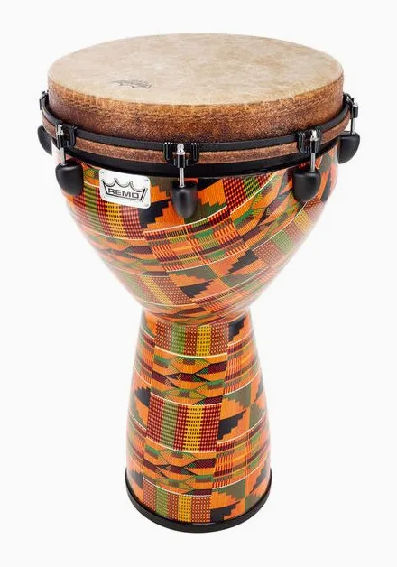 Remo Djembe DJ-0014-PM African Coll, vista frontale