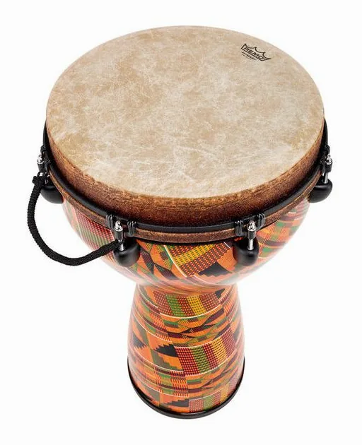 Remo Djembe DJ-0014-PM African Coll, vista di tre quarti, photo 3