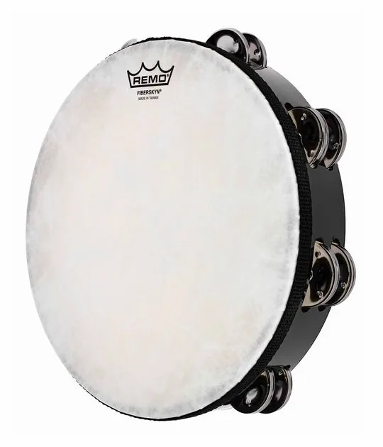 Remo TA-5210-70 Tambourine 10", dettaglio ravvicinato, photo 2