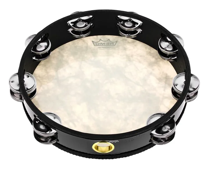 Remo TA-5210-70 Tambourine 10", vista frontale, photo 3