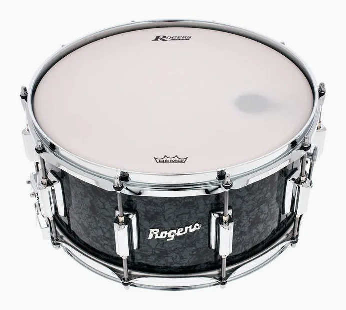 Rogers 14"x6,5" Dyna-Sonic Mod.37-BP, dettaglio frontale