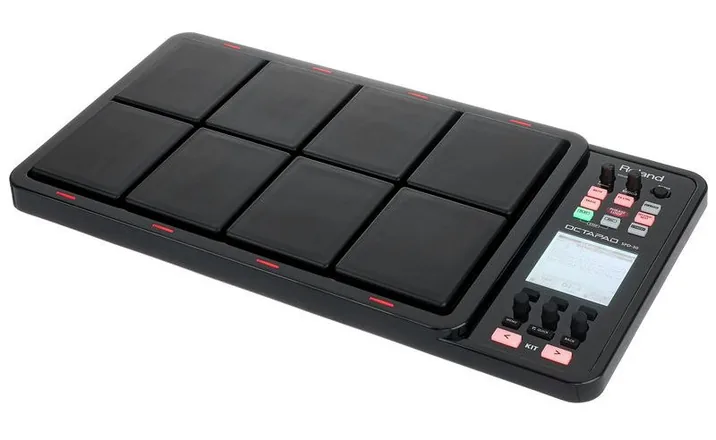 Roland SPD-30-BK Octapad, su sfondo neutro