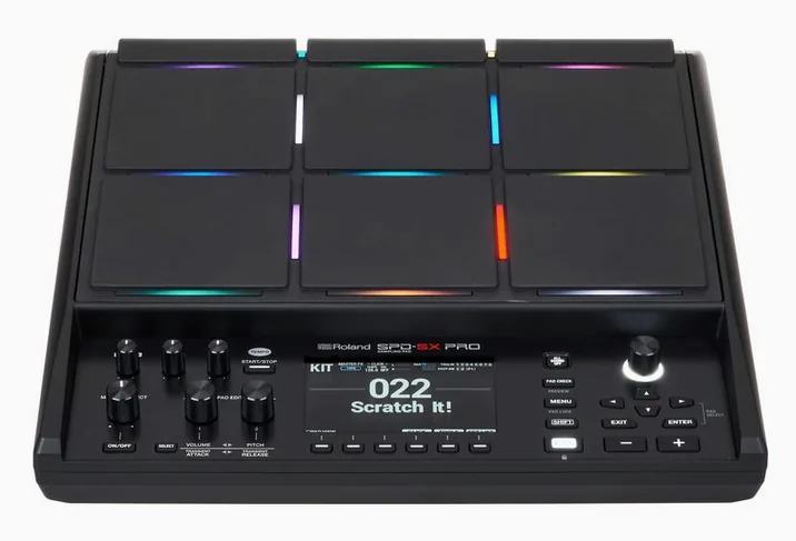 Roland SPD-SX PRO Sampling Pad, vista dall'alto, photo 2