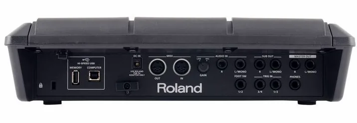 Roland SPD-SX Sampling Pad, vista di lato, photo 3
