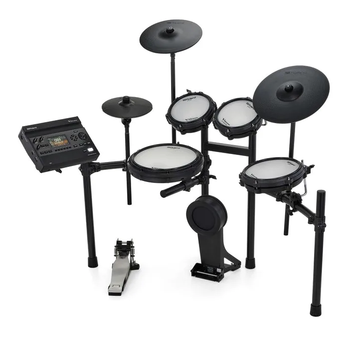Roland TD313 V-Drum Kit, di fronte su sfondo neutro