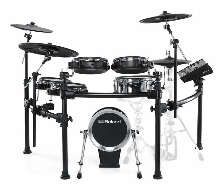 Roland TD713 V-Drums Kit, vista frontale, photo 4