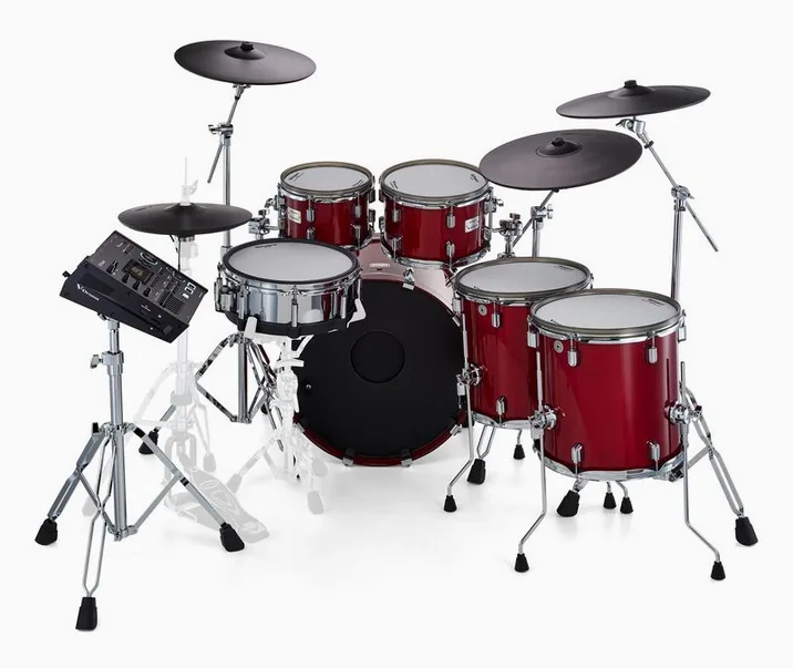 Roland VAD716-GC E-Drum Set, vista di lato, photo 4