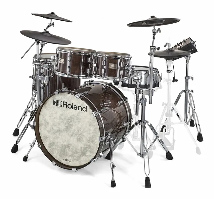 Roland VAD716-GE E-Drum Set, su sfondo neutro