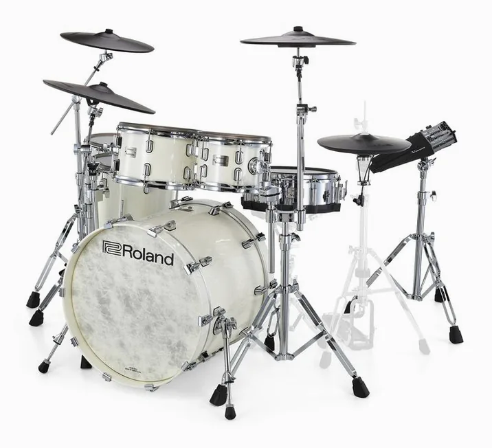 Roland VAD716-PW E-Drum Set, vista frontale