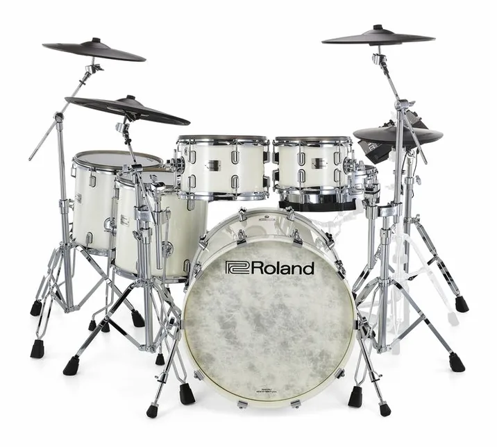 Roland VAD716-PW E-Drum Set, vista dall'alto, photo 2