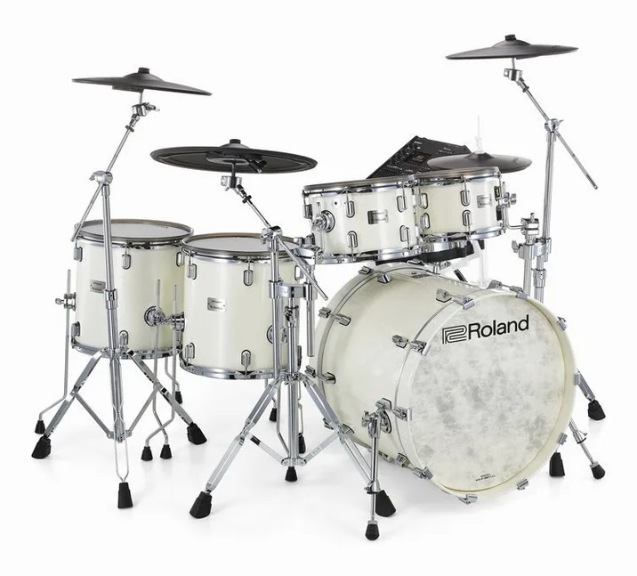 Roland VAD716-PW E-Drum Set, vista di tre quarti, photo 3