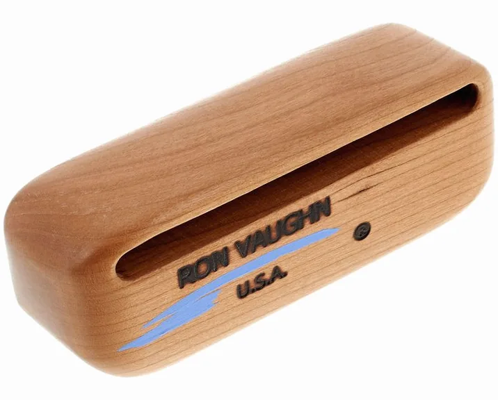 Ron Vaughn W-1.4 Piccolo Wood Block G6, su sfondo neutro, photo 3