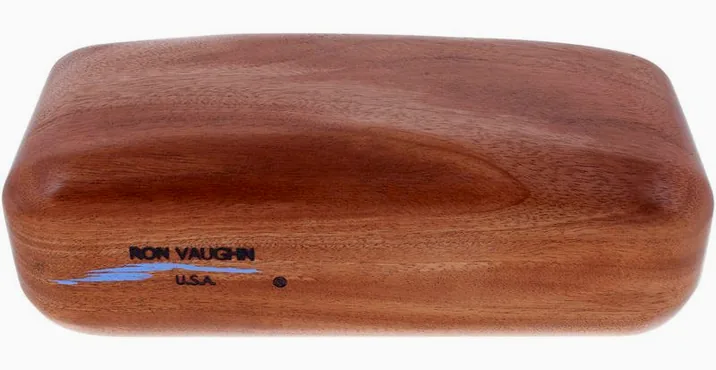 Ron Vaughn W-6 Wood Block Eb5, vista frontale, photo 2