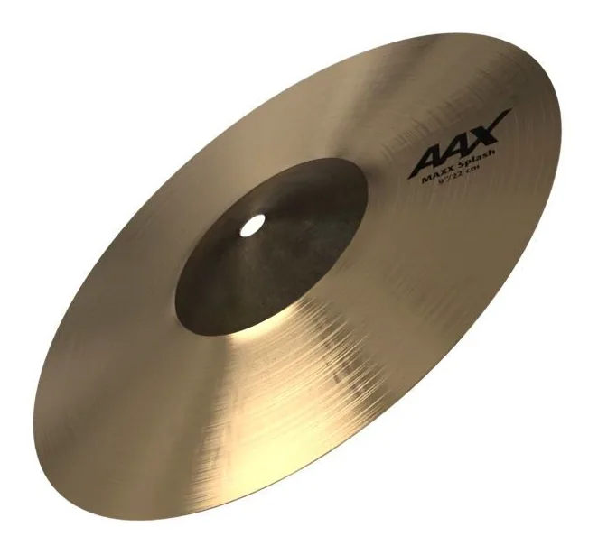 Sabian 09" AAX MAXX Splash V2, vista di tre quarti, photo 3
