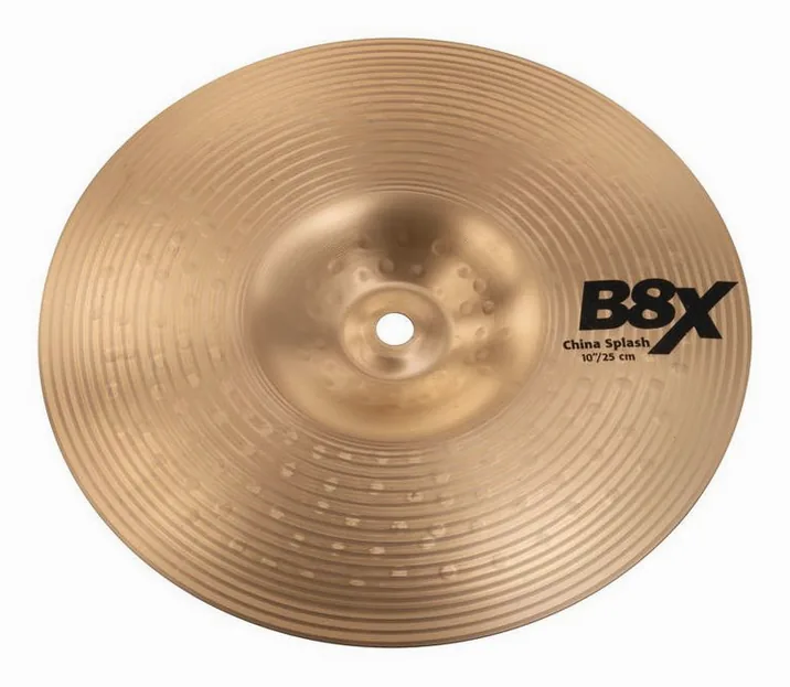 Sabian 10" B8X China Splash, su sfondo neutro