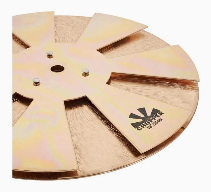 Sabian 10" Chopper Disc, su sfondo neutro, photo 3