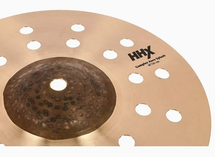 Sabian 10" HHX Complex Aero Splash, dettaglio ravvicinato, photo 4