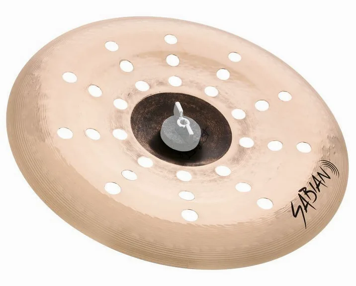 Sabian 12" AA Mini Holy China, di fronte su sfondo neutro