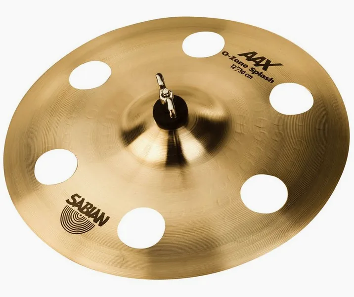 Sabian 12" AAX O-Zone Splash, vista frontale