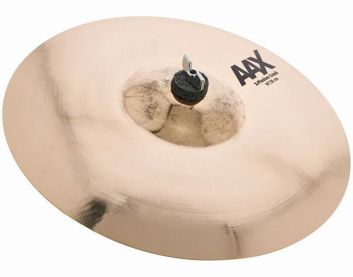 Sabian 14" AAX AAXplosion Crash, su sfondo neutro