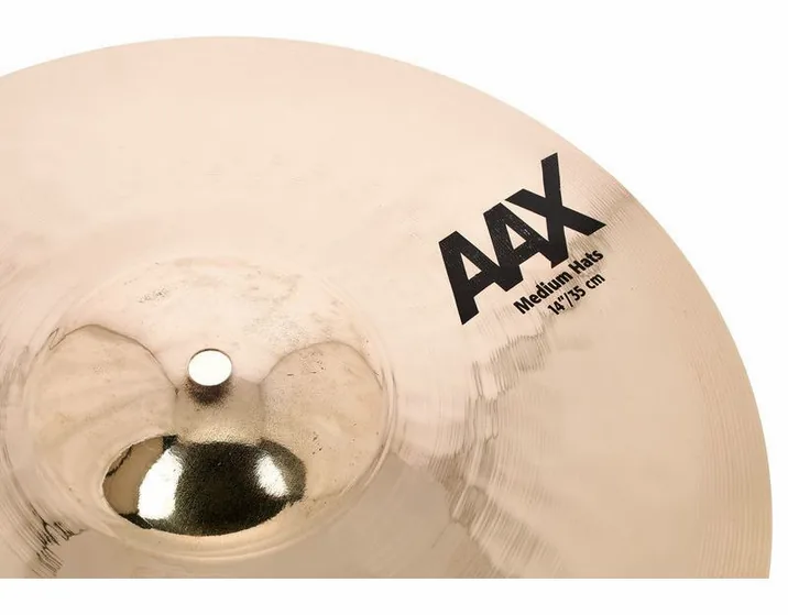 Sabian 14" AAX Medium Hi-Hat, vista dall'alto, photo 4