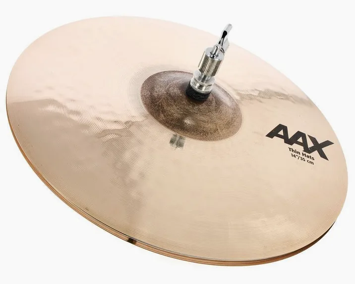 Sabian 14" AAX Thin Hi-Hat, vista frontale