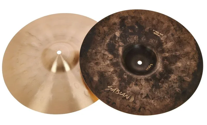 Sabian 14" HHX Anthology High Bell HH, su sfondo neutro, photo 3