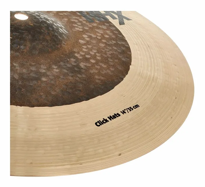 Sabian 14" HHX Click Hats, su sfondo neutro, photo 4
