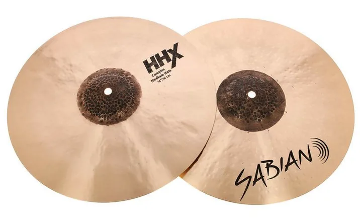 Sabian 14" HHX Complex Medium Hi-Hat, dettaglio ravvicinato, photo 2