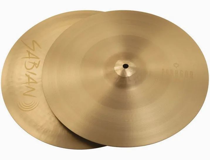 Sabian 14" Paragon Hi-Hat, vista di lato, photo 2