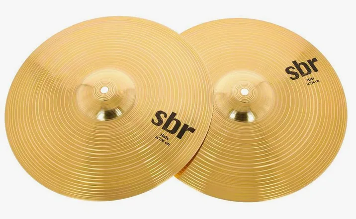 Sabian 14" SBR Hi-Hat, vista dall'alto, photo 2