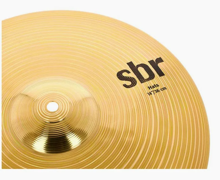Sabian 14" SBR Hi-Hat, vista di tre quarti, photo 4