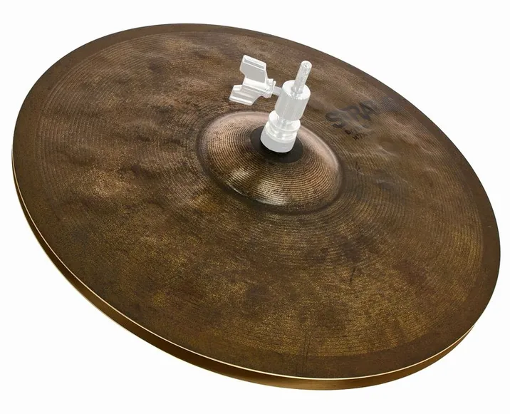 Sabian 14" Stratus Dry Hi-Hat, dettaglio frontale