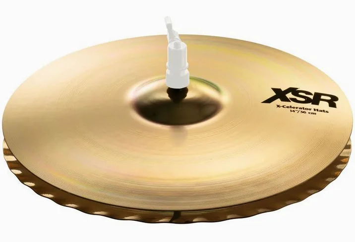 Sabian 14" XSR X-Celerator Hi-Hat, su sfondo neutro