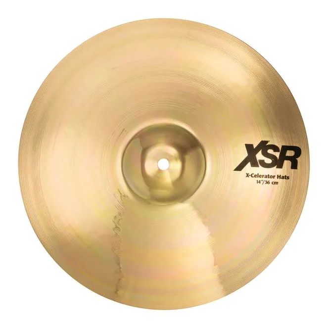 Sabian 14" XSR X-Celerator Hi-Hat, vista dall'alto, photo 2
